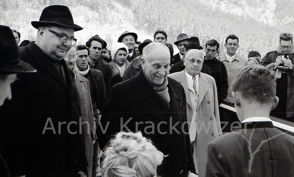 Eröffnung Gerlos Alpenstraße Dezember 1962