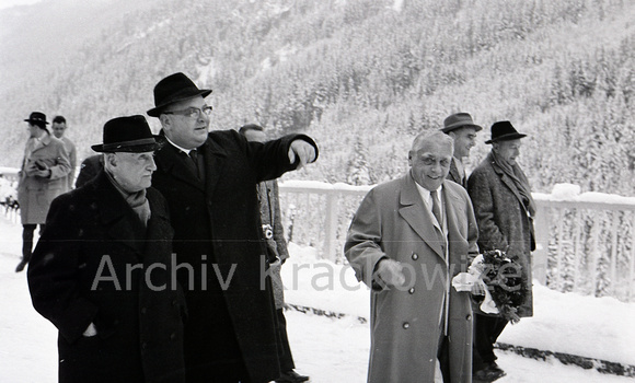 Eröffnung Gerlos Alpenstraße Dezember 1962