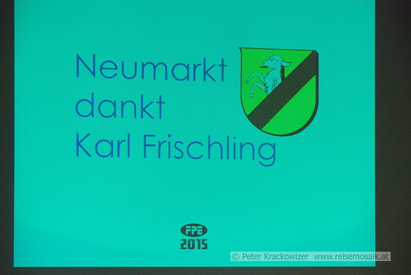 Verleihung Ehrenring Karl Frischling