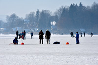 2017, Wallersee, 30. Jänner, on  Ice