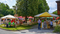 Frühschoppen der Trachtenmusikkapelle Neumarkt am Wallersee beim Vereinsheim am Statzenbach, 4. Juli 2021