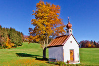 Hinterroider Kapelle im Herbstlicht