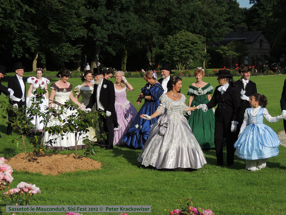 Sassetôt-le-Mauconduit, Haute-Normandie, ein Fest zu Ehren Kaiserin Elisabeth von Österreich