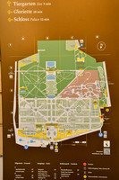 Plan des Schlossparks von Schönbrunn