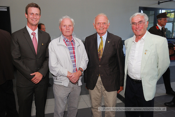 von links: Jan Schierl, Wilhelm Winter, Ing. Hans Georg Enzinger und Reg.-Rat Helmut Deinhammer