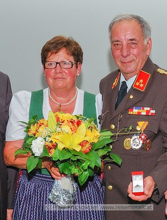 Karl Frischling mit Gattin und Ehrenring