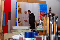 Hans Weyringer bei Papst Benedikt XVI. in Rom