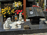 am Friedhof von Gstaig