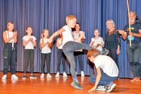 4b der Volksschule Sighartstein in Neumarkt am Wallersee. Diese Klasse ist die erste gewesen, die ab der 1. Klasse Capoeira-Unterricht erhalten hat.