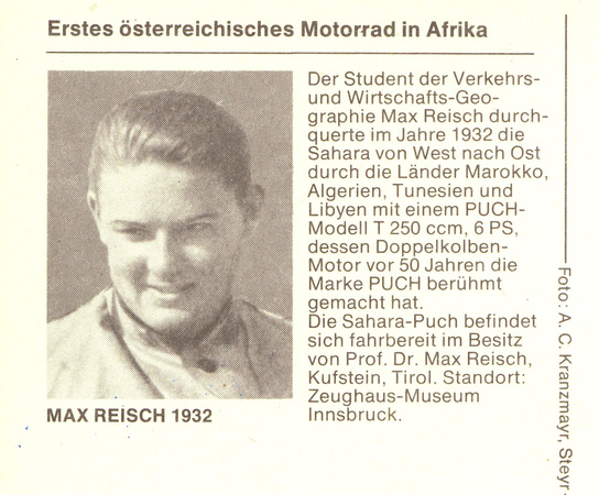 Max Reisch 1932