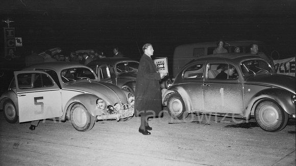 Rallye Monte Carlo 1956 in Salzburg