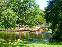 Bürgerpark - Ruderboote