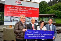 ÖBB-Baustart Bahnhof Neumarkt-Köstendorf