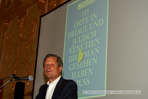 Buchpräsentation "111 Orte in Friaul" und Weinverkostung im Schloss Mirabell