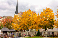 Herbststimmung beim Friedhof