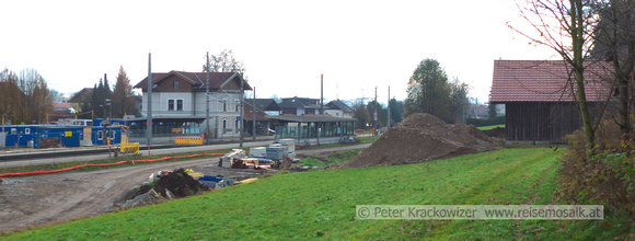 Neumarkt Bahnhof Umbau November 2019
