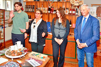 von links: Damjan Kalanović, Ingrid Weese-Weydemann MAS, Leiterin Museum Fronfeste, Valentina Pesendorfer und LAbg. HR Dr. Josef Schöchl