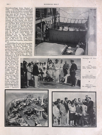 Die Beringaria 1927 auf ihrer Reise von Amerika nach Europa. Bildquelle ANNO der ÖNB.