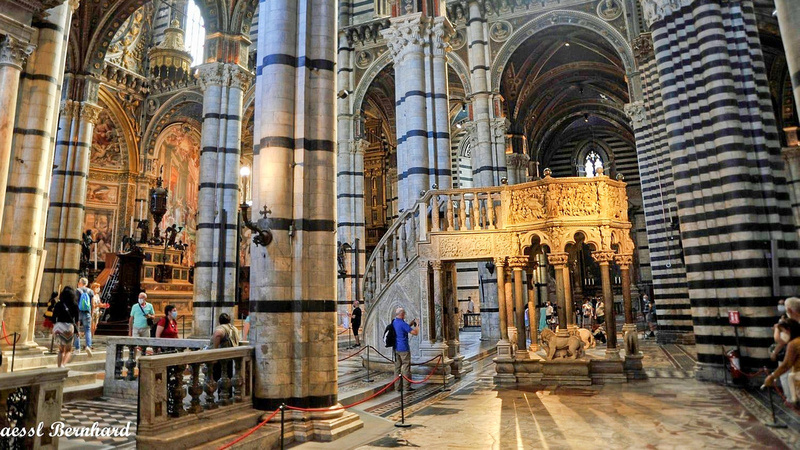 Italien, die Kanzel im Dom von Siena, mit freundlicher Genehmigung von Bernhard Graessl, Heiligenblut