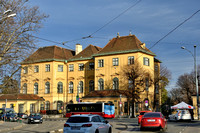 Gebäude beim westlichen Eingang in den Schlosspark Schönbrunn