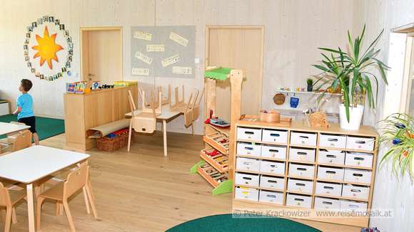 Die Eröffnung des Kindergartens "Kinderstadt" Neumarkt am Wallersee am 20. Mai 2022